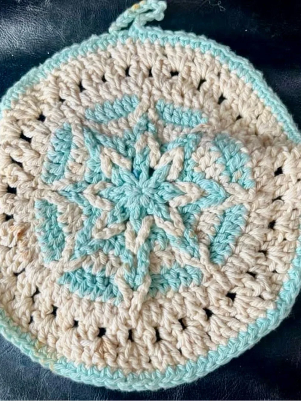 Vintage Handmade Potholders Hot Pads